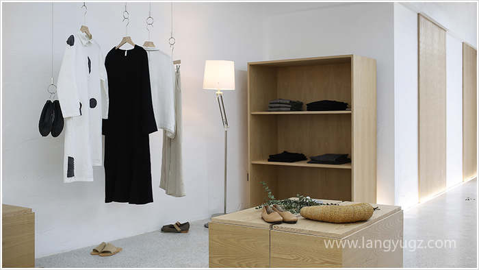 服裝展示區效果圖